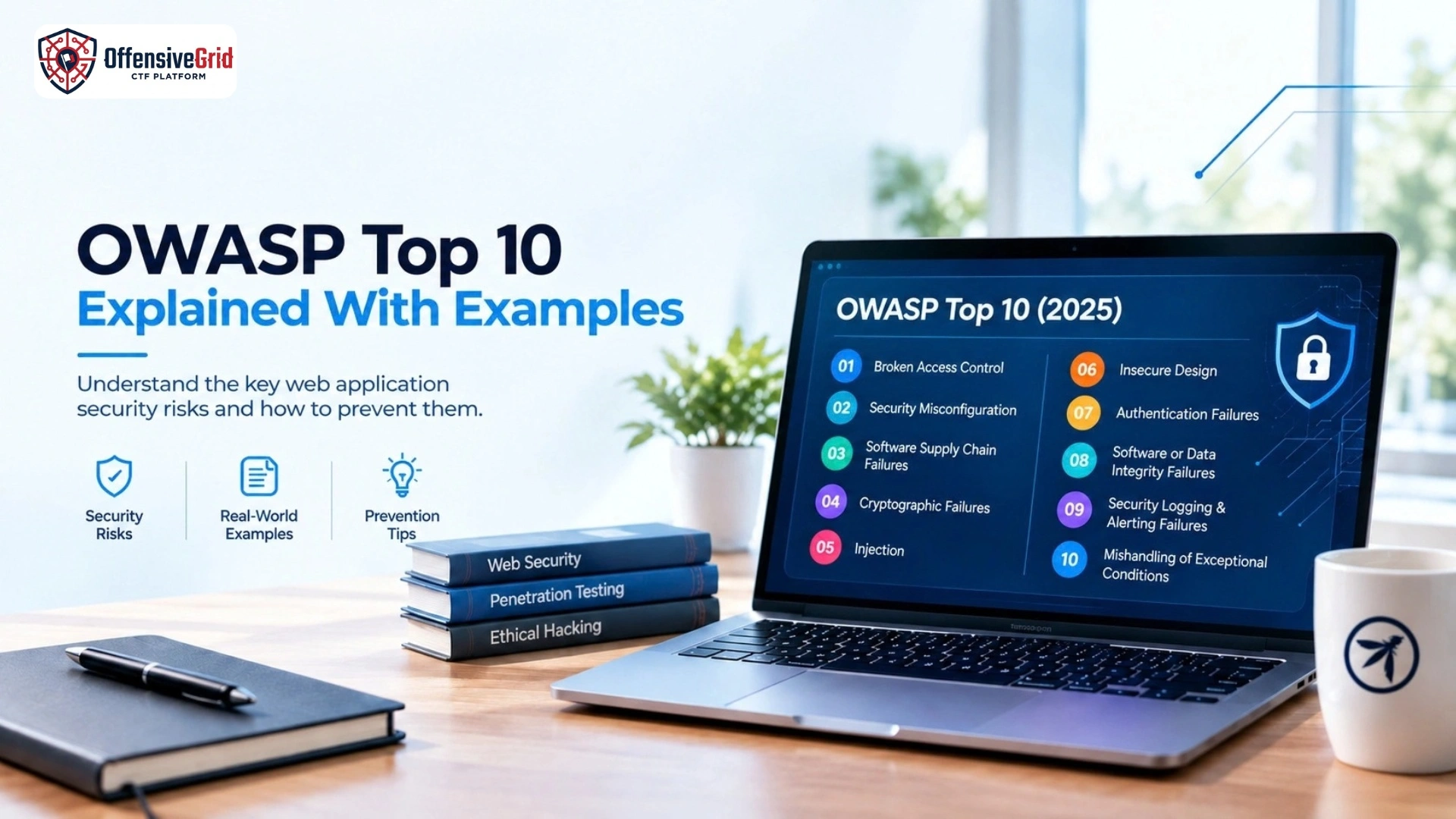 OWASP Top 10 explained with examples for web application security